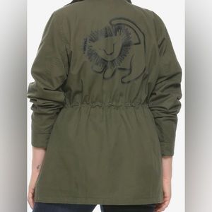 Disney: Universal Disney Lion King drawstring cargo,rain jacket unisex size five